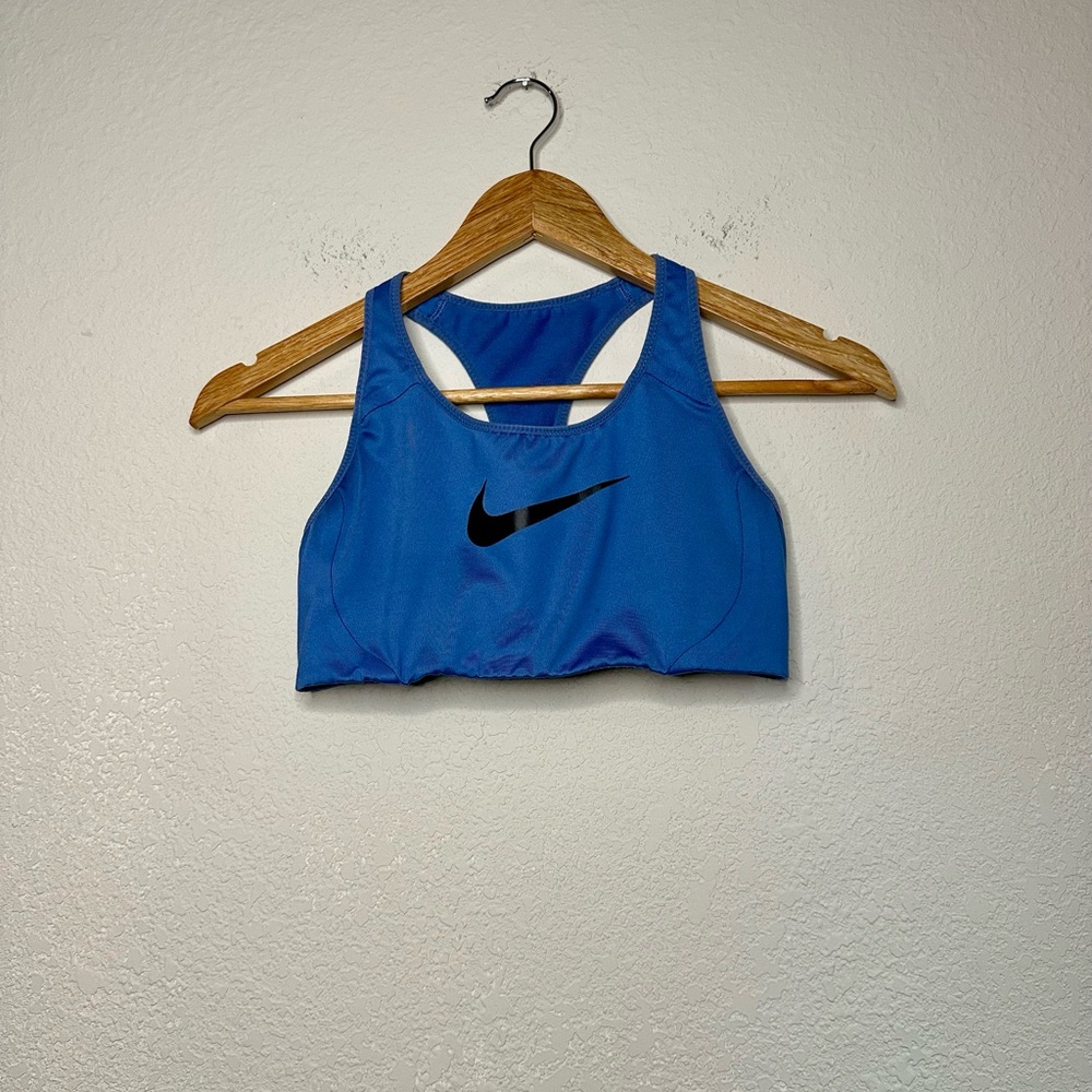 Nike Blue Sports Bra Size Small